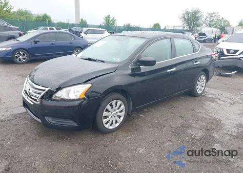2014 Nissan Sentra S из США, поврежденный, VIN 3N1AB7AP3EY257107